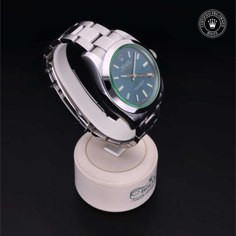 Rolex Certified Pre-Owned Watch Oyster Perpetual Milgauss