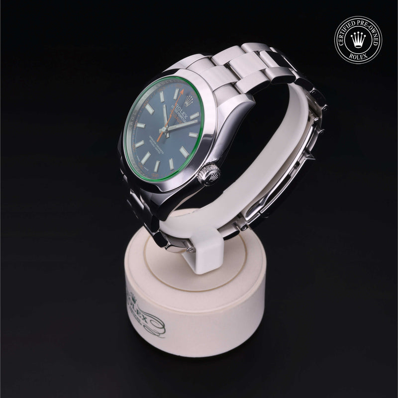 Rolex Certified Pre-Owned Watch Oyster Perpetual Milgauss