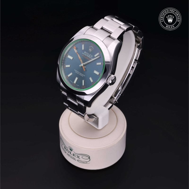 Rolex Certified Pre-Owned Watch Oyster Perpetual Milgauss