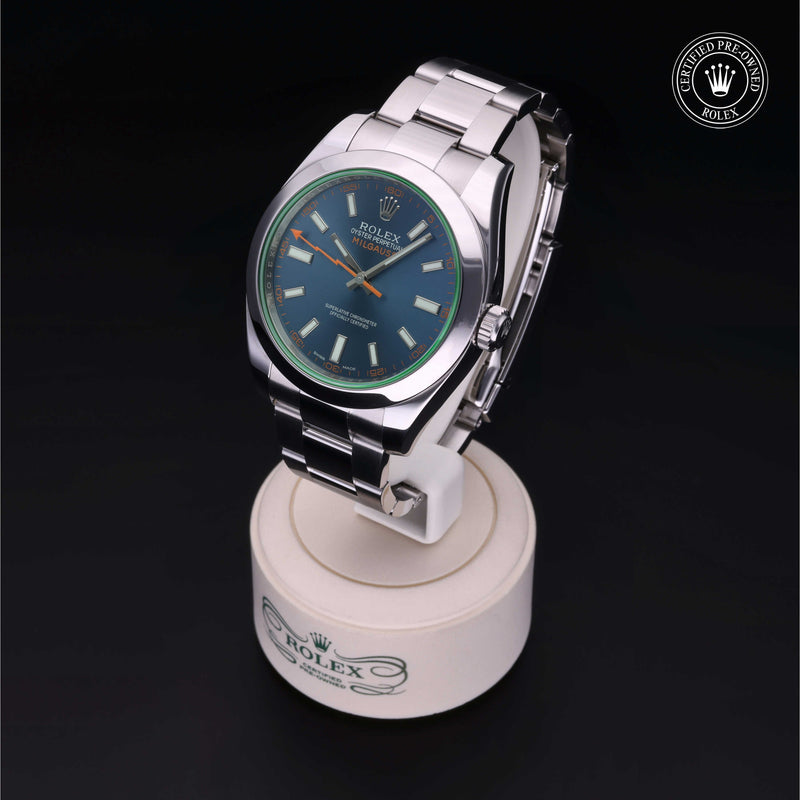 Rolex Certified Pre-Owned Watch Oyster Perpetual Milgauss