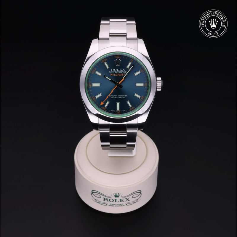 Rolex Certified Pre-Owned Watch Oyster Perpetual Milgauss
