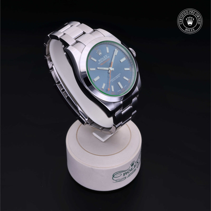 Rolex Certified Pre-Owned Watch Oyster Perpetual Milgauss