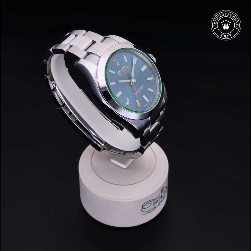 Rolex Certified Pre-Owned Watch Oyster Perpetual Milgauss