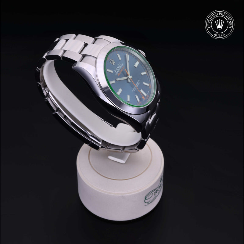 Rolex Certified Pre-Owned Watch Oyster Perpetual Milgauss