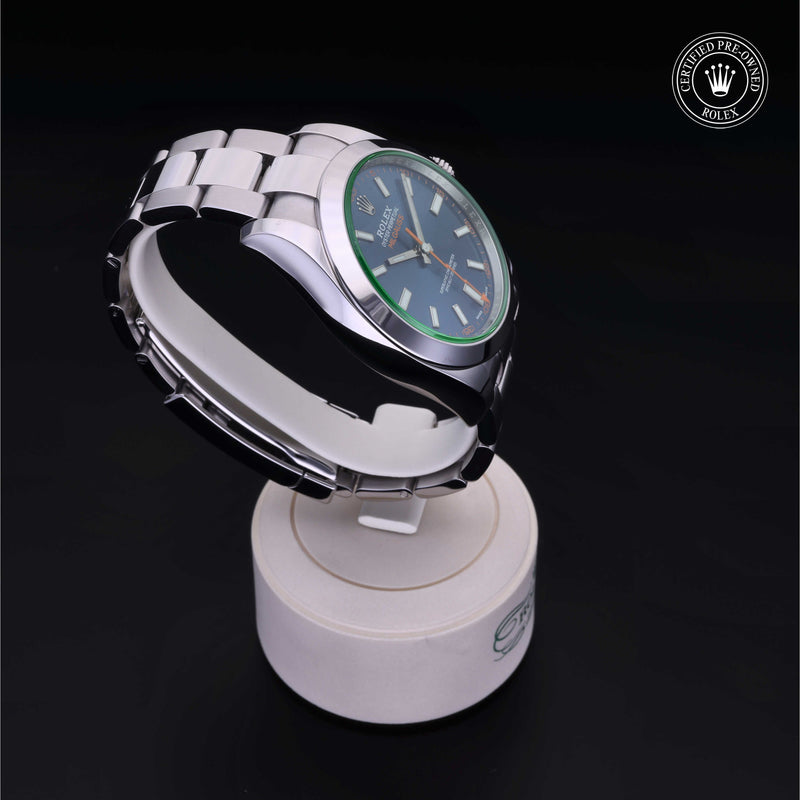 Rolex Certified Pre-Owned Watch Oyster Perpetual Milgauss