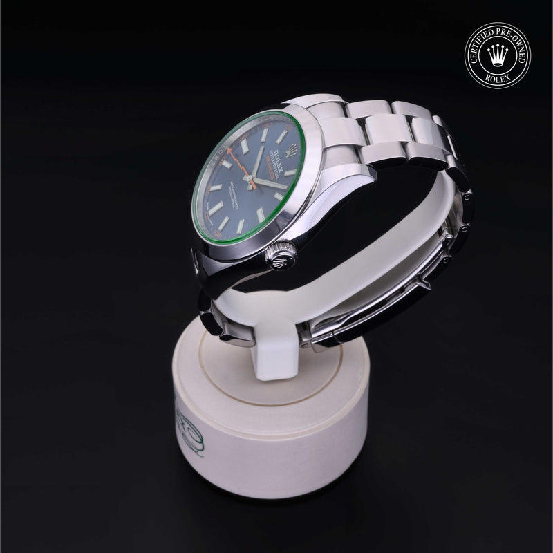 Rolex Certified Pre-Owned Watch Oyster Perpetual Milgauss
