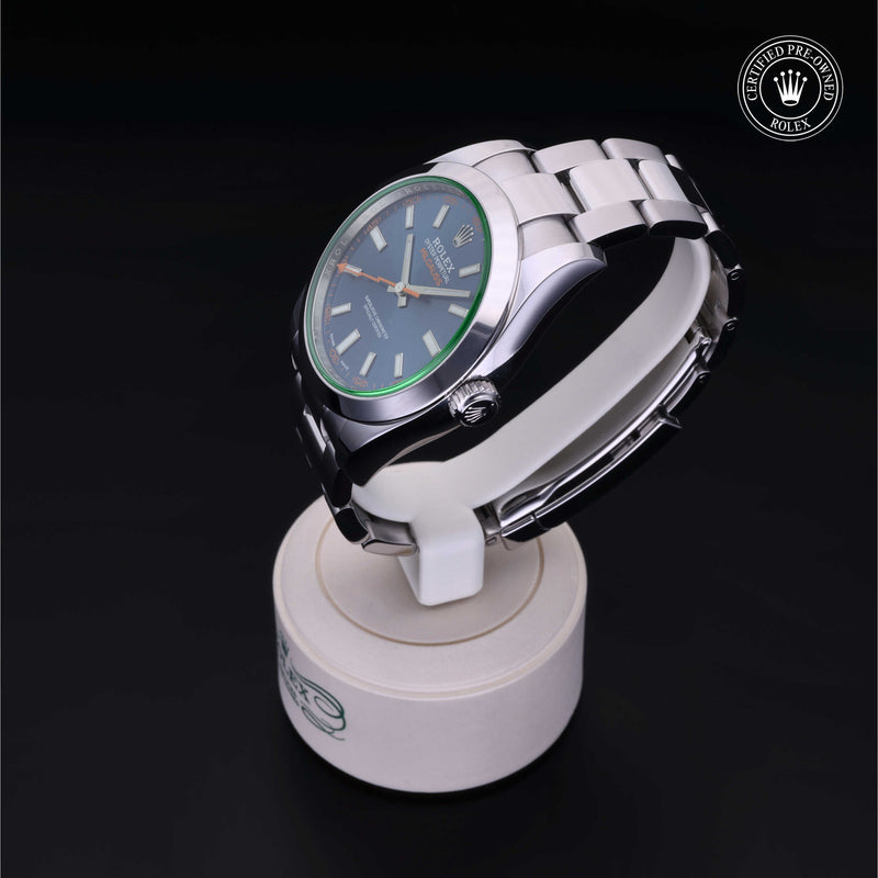 Rolex Certified Pre-Owned Watch Oyster Perpetual Milgauss