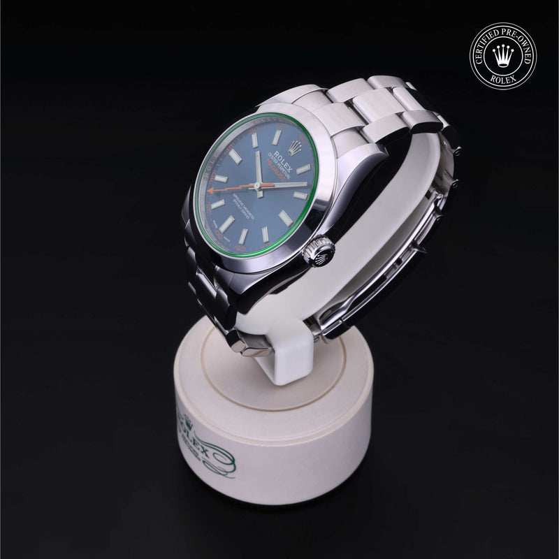 Rolex Certified Pre-Owned Watch Oyster Perpetual Milgauss