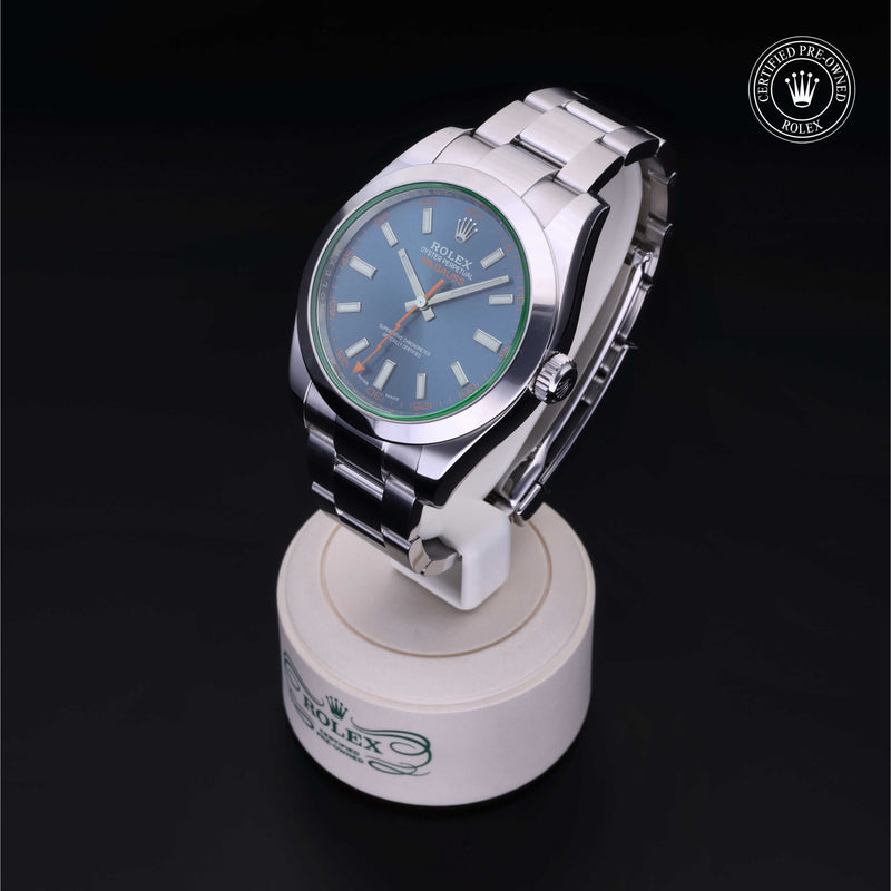 Rolex Certified Pre-Owned Watch Oyster Perpetual Milgauss
