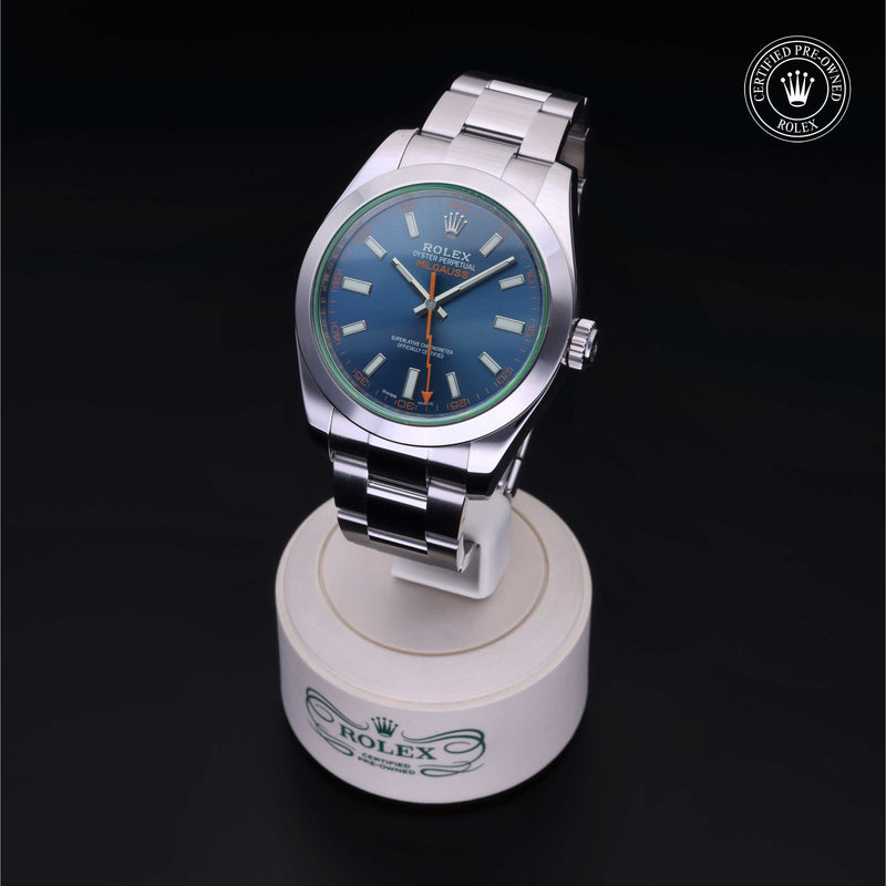 Rolex Certified Pre-Owned Watch Oyster Perpetual Milgauss