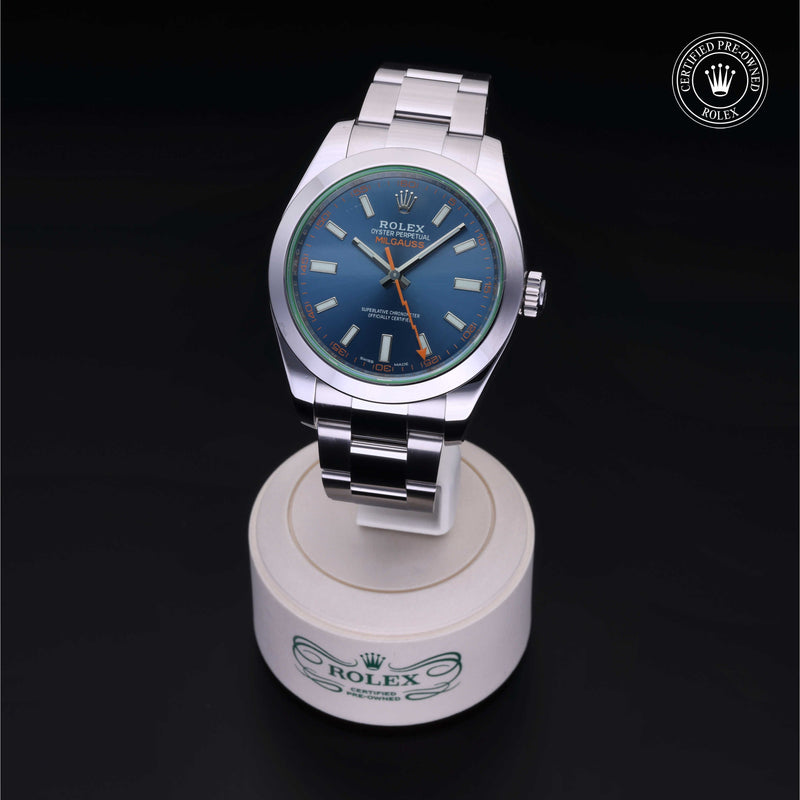 Rolex Certified Pre-Owned Watch Oyster Perpetual Milgauss
