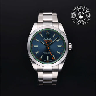 Rolex Certified Pre-Owned Watch Oyster Perpetual Milgauss