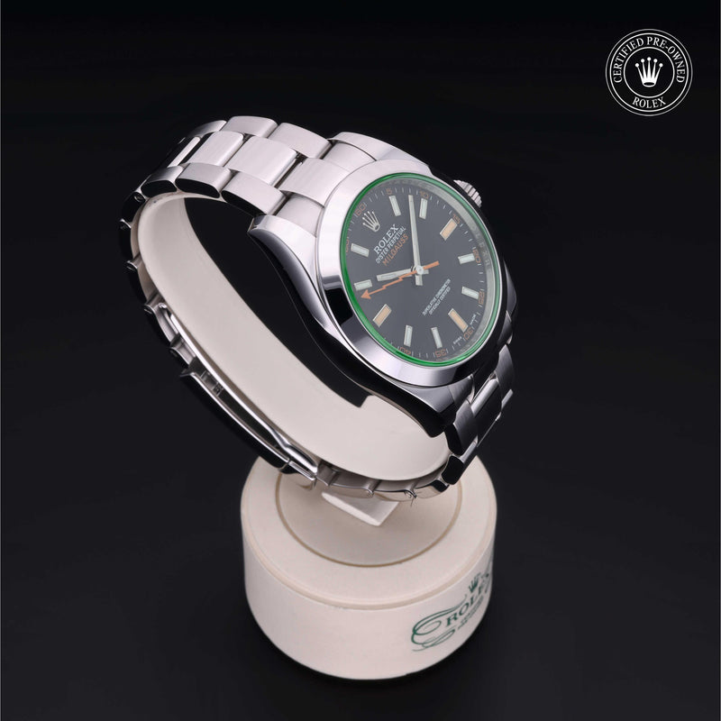 Rolex Certified Pre-Owned Watch Oyster Perpetual Milgauss