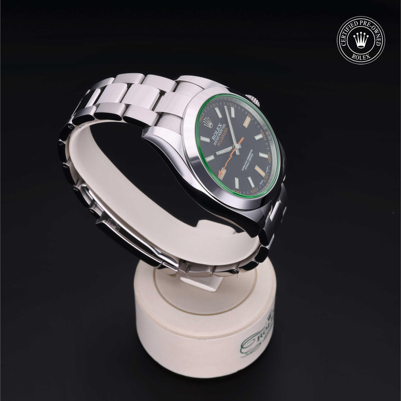 Rolex Certified Pre-Owned Watch Oyster Perpetual Milgauss