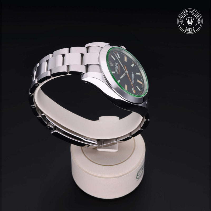 Rolex Certified Pre-Owned Watch Oyster Perpetual Milgauss