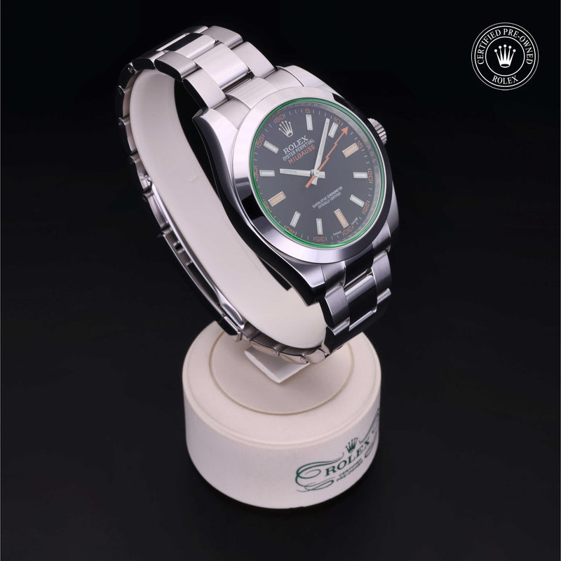 Rolex Certified Pre-Owned Watch Oyster Perpetual Milgauss
