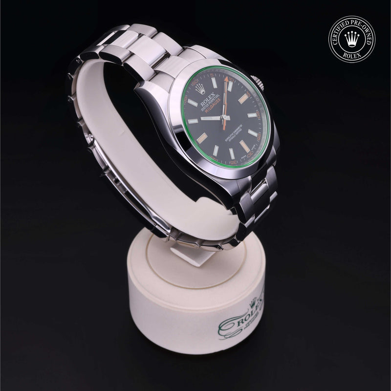 Rolex Certified Pre-Owned Watch Oyster Perpetual Milgauss