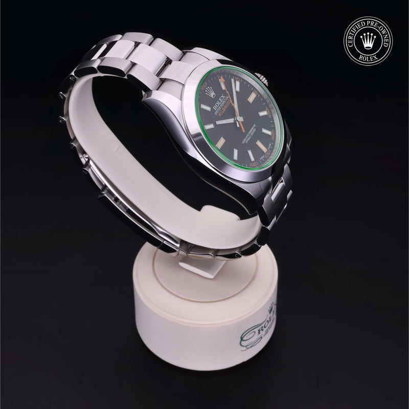 Rolex Certified Pre-Owned Watch Oyster Perpetual Milgauss