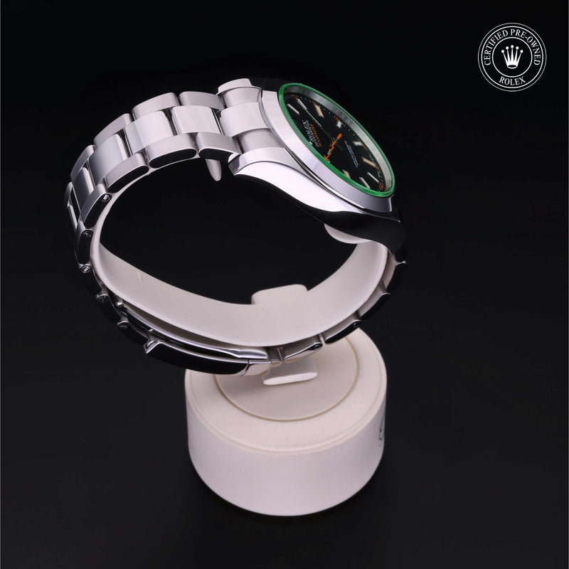 Rolex Certified Pre-Owned Watch Oyster Perpetual Milgauss