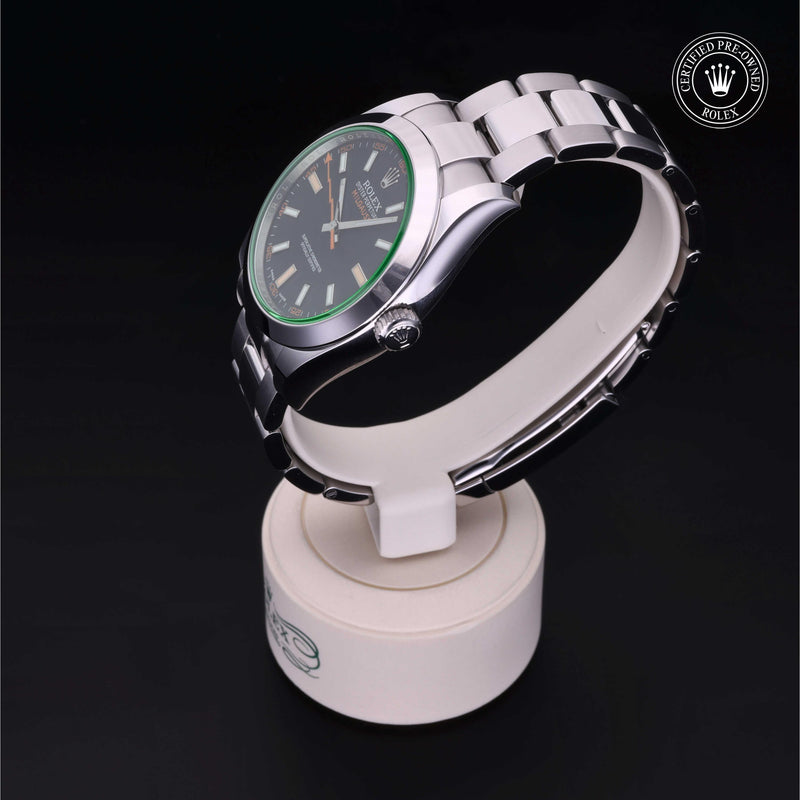 Rolex Certified Pre-Owned Watch Oyster Perpetual Milgauss