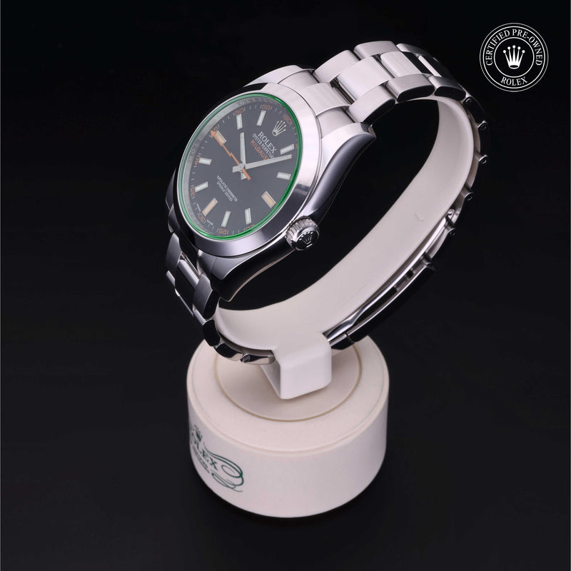 Rolex Certified Pre-Owned Watch Oyster Perpetual Milgauss