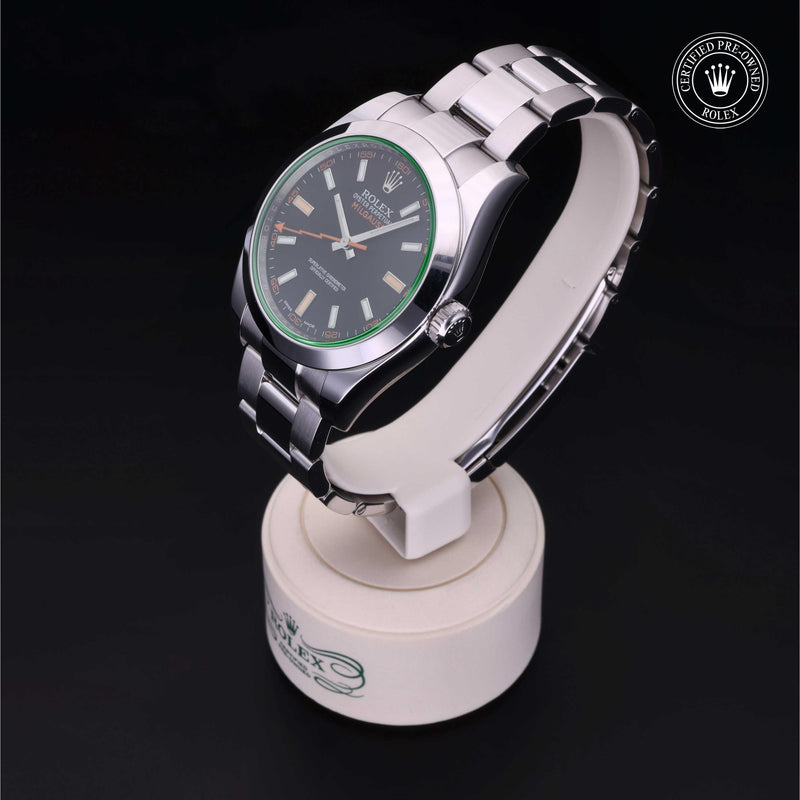 Rolex Certified Pre-Owned Watch Oyster Perpetual Milgauss