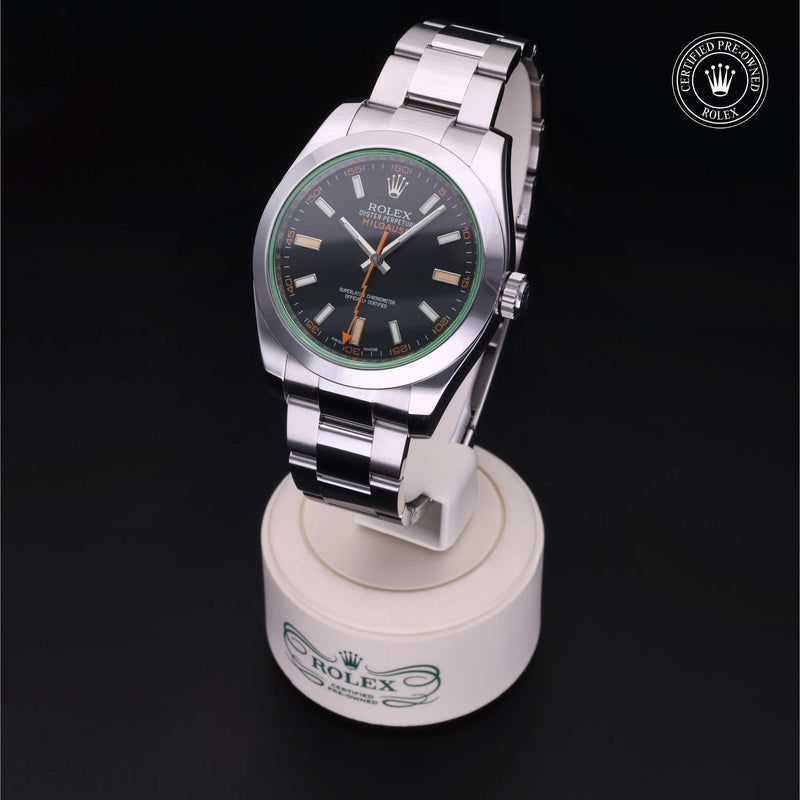 Rolex Certified Pre-Owned Watch Oyster Perpetual Milgauss