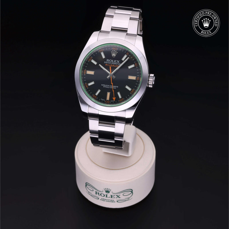 Rolex Certified Pre-Owned Watch Oyster Perpetual Milgauss