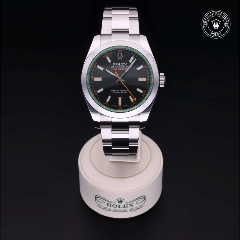 Rolex Certified Pre-Owned Watch Oyster Perpetual Milgauss