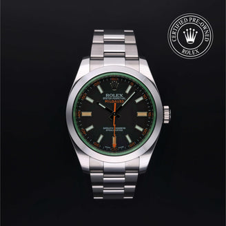 Rolex Certified Pre-Owned Watch Oyster Perpetual Milgauss