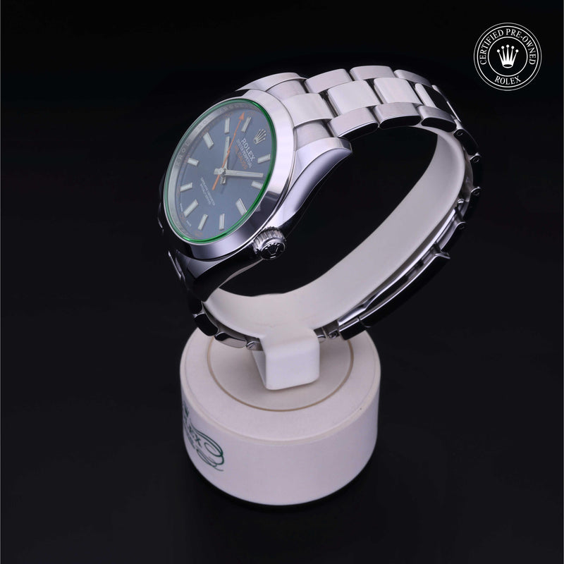 Rolex Certified Pre-Owned Watch Oyster Perpetual Milgauss