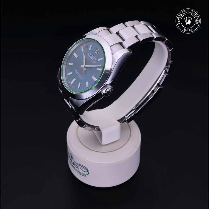 Rolex Certified Pre-Owned Watch Oyster Perpetual Milgauss