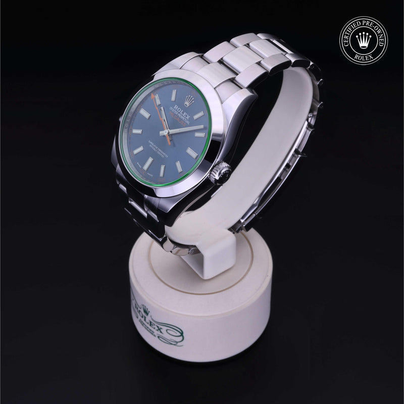 Rolex Certified Pre-Owned Watch Oyster Perpetual Milgauss
