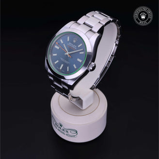 Rolex Certified Pre-Owned Watch Oyster Perpetual Milgauss