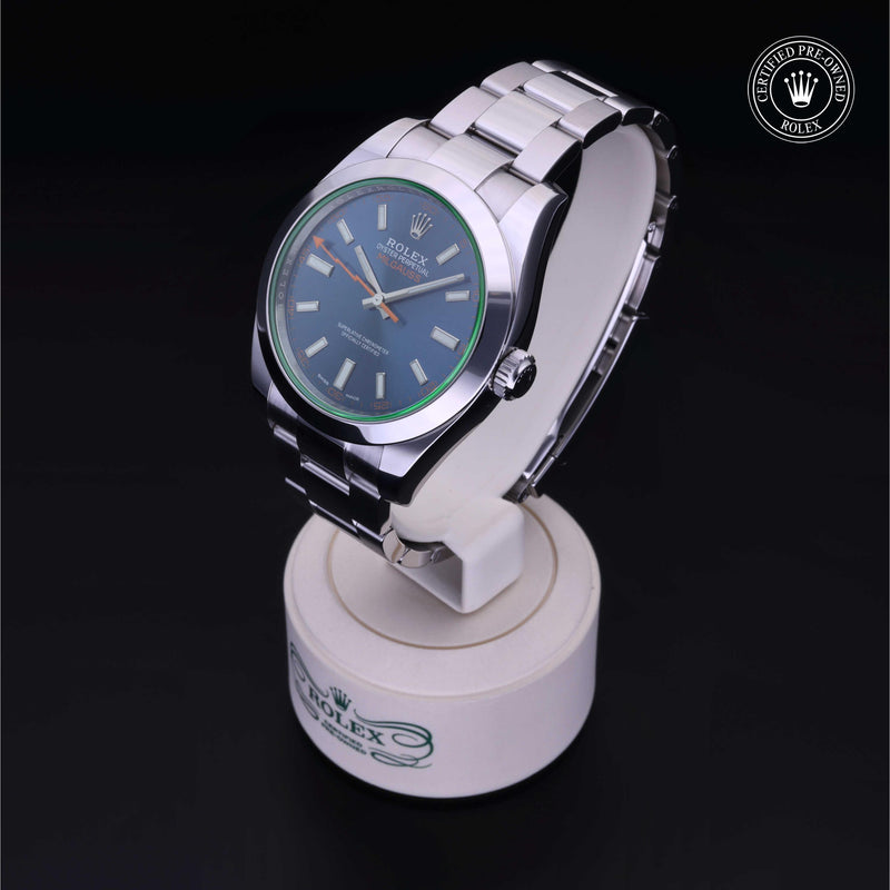 Rolex Certified Pre-Owned Watch Oyster Perpetual Milgauss