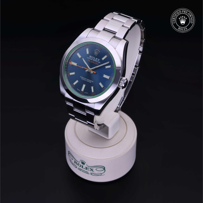 Rolex Certified Pre-Owned Watch Oyster Perpetual Milgauss