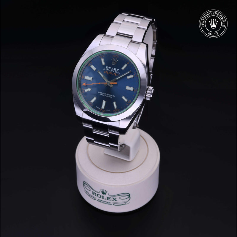 Rolex Certified Pre-Owned Watch Oyster Perpetual Milgauss