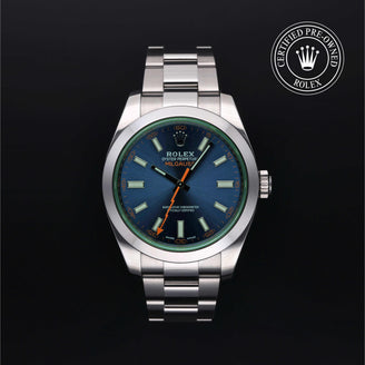 Rolex Certified Pre-Owned Watch Oyster Perpetual Milgauss