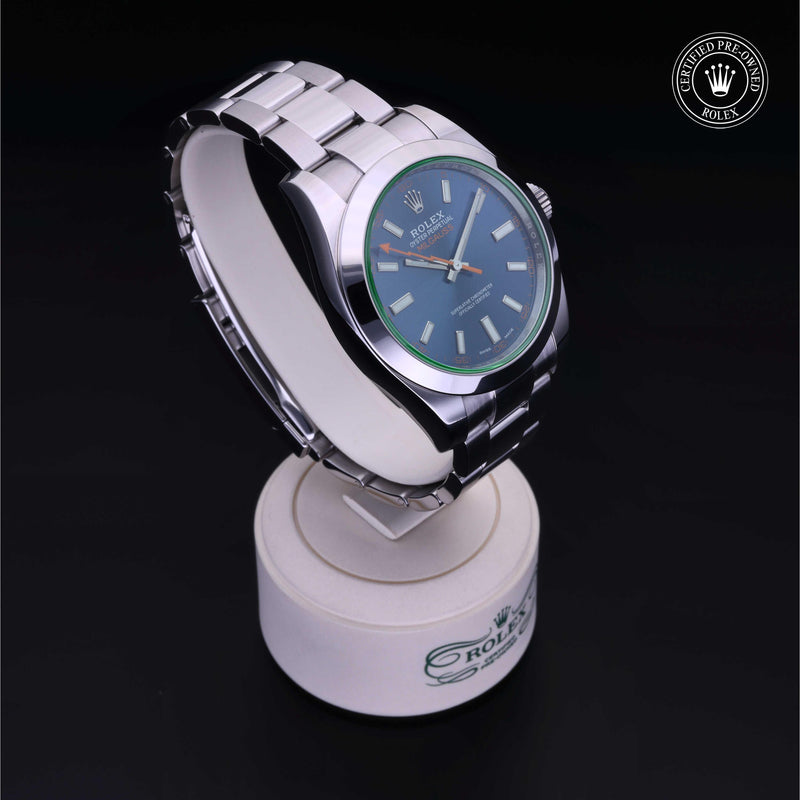 Rolex Certified Pre-Owned Watch Oyster Perpetual Milgauss