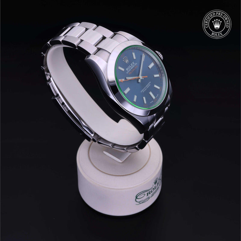 Rolex Certified Pre-Owned Watch Oyster Perpetual Milgauss