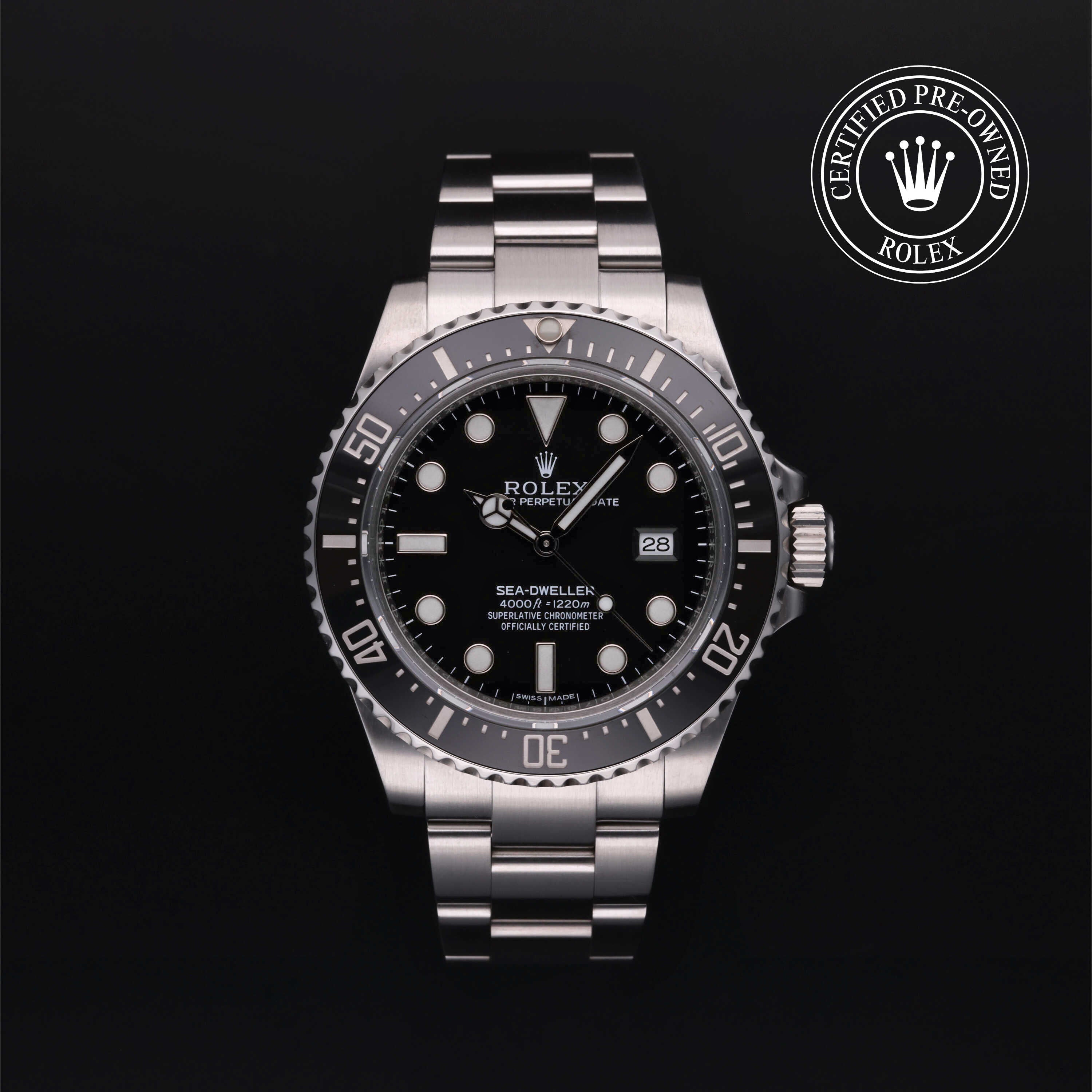Rolex Certified Pre-Owned Watch Oyster Perpetual Sea-Dweller 4000