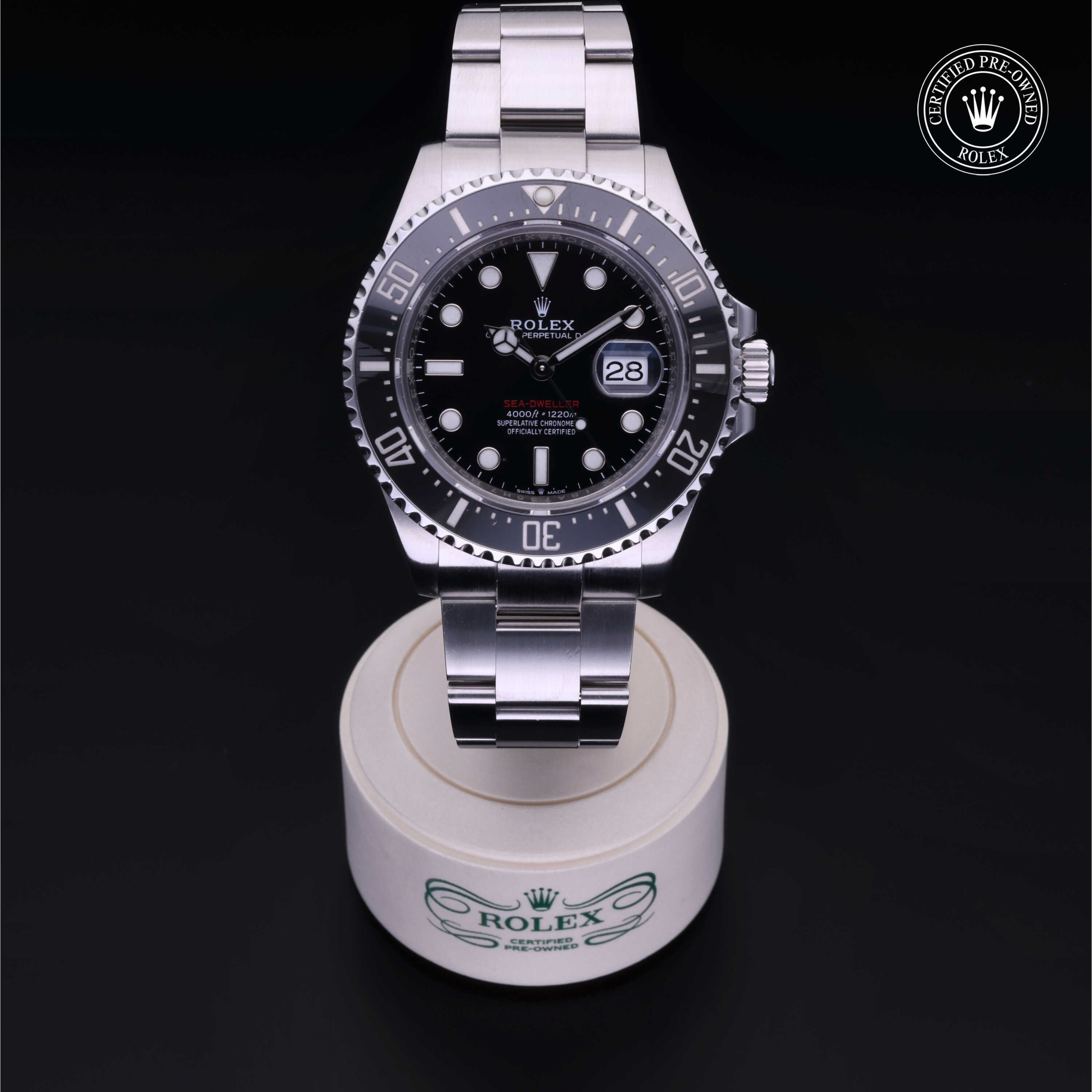 Rolex Certified Pre-Owned Watch Oyster Perpetual Sea-Dweller