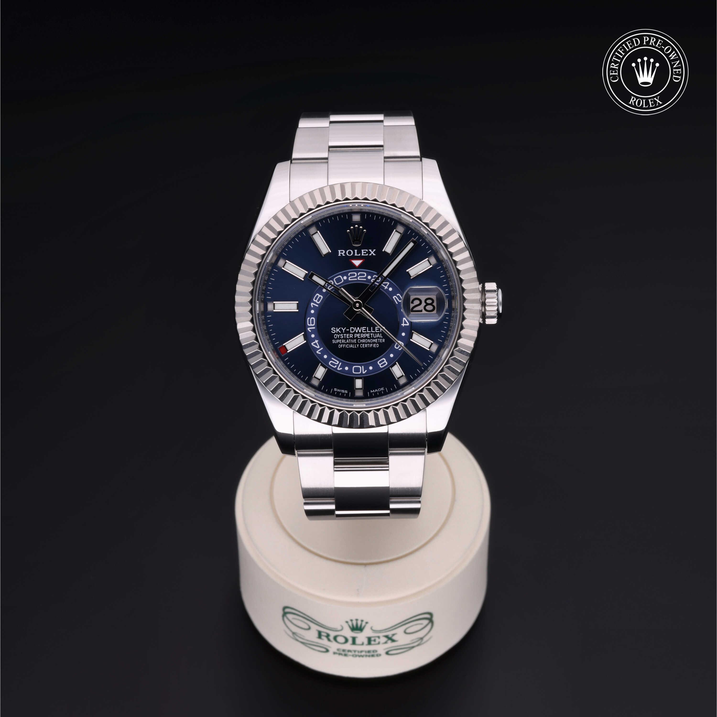 Rolex Certified Pre-Owned Watch Oyster Perpetual Sky-Dweller