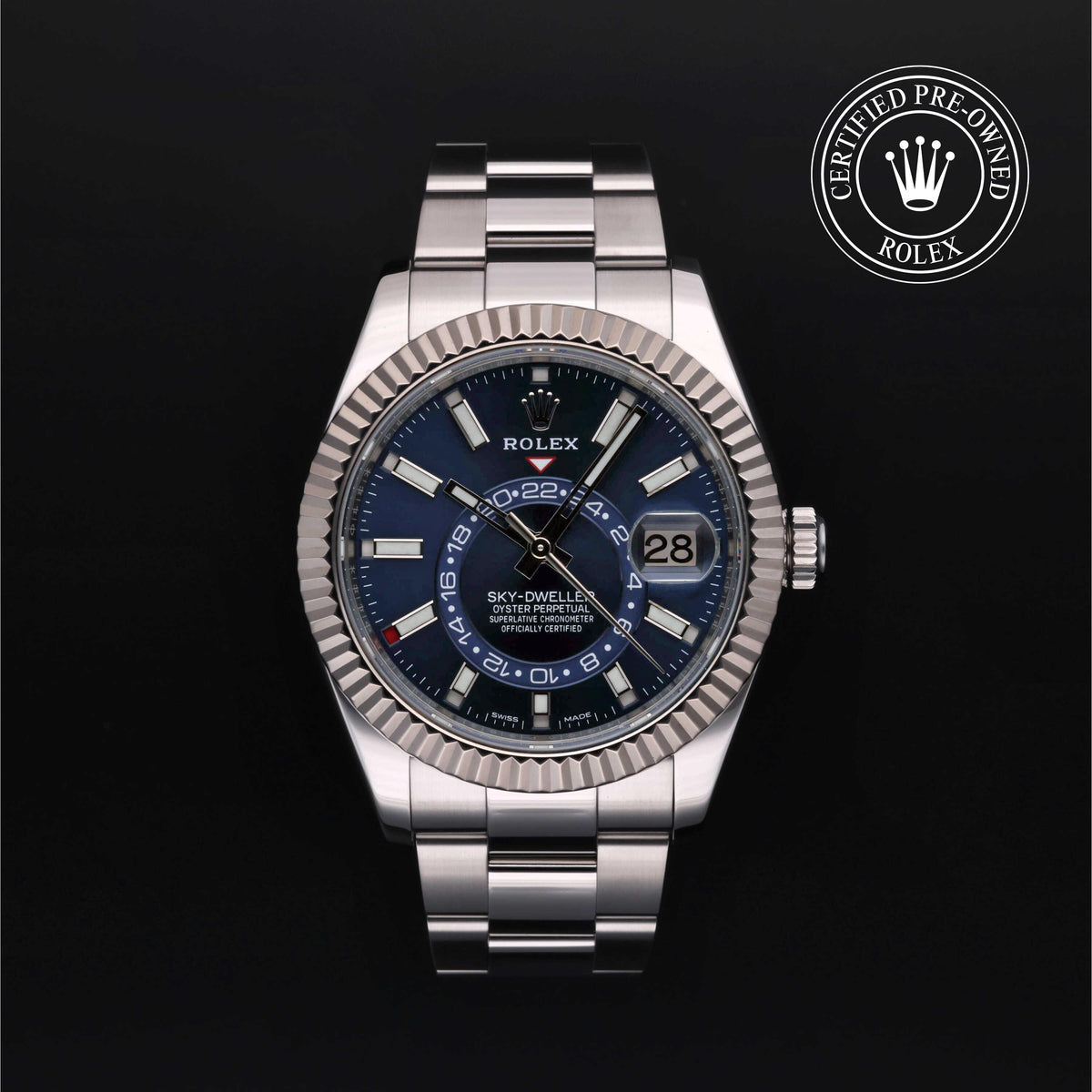 Rolex Certified Pre-Owned Oyster Perpetual Sky-Dweller