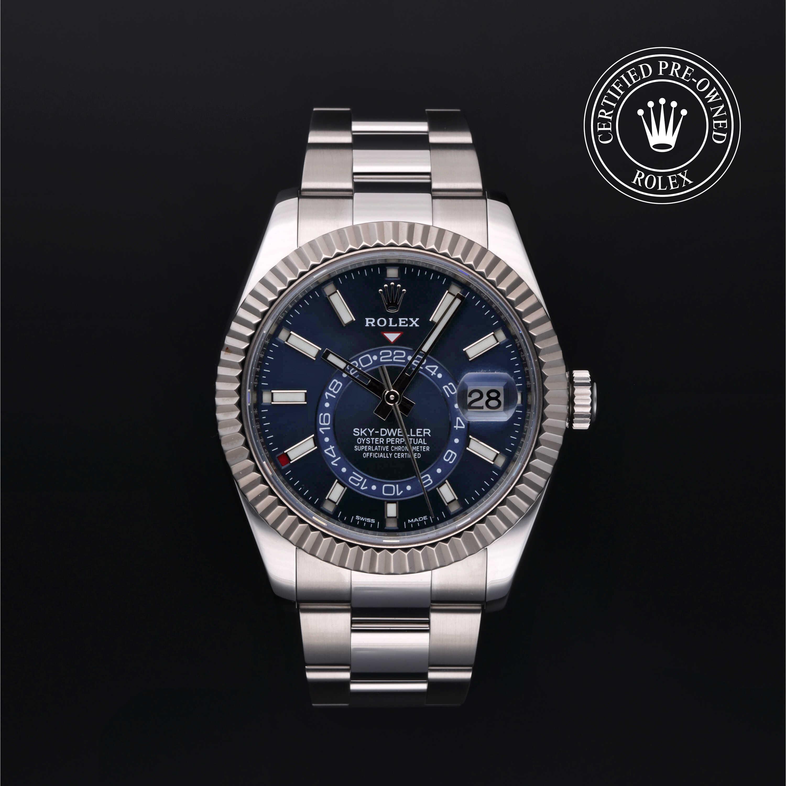 Rolex Certified Pre-Owned Watch Oyster Perpetual Sky-Dweller