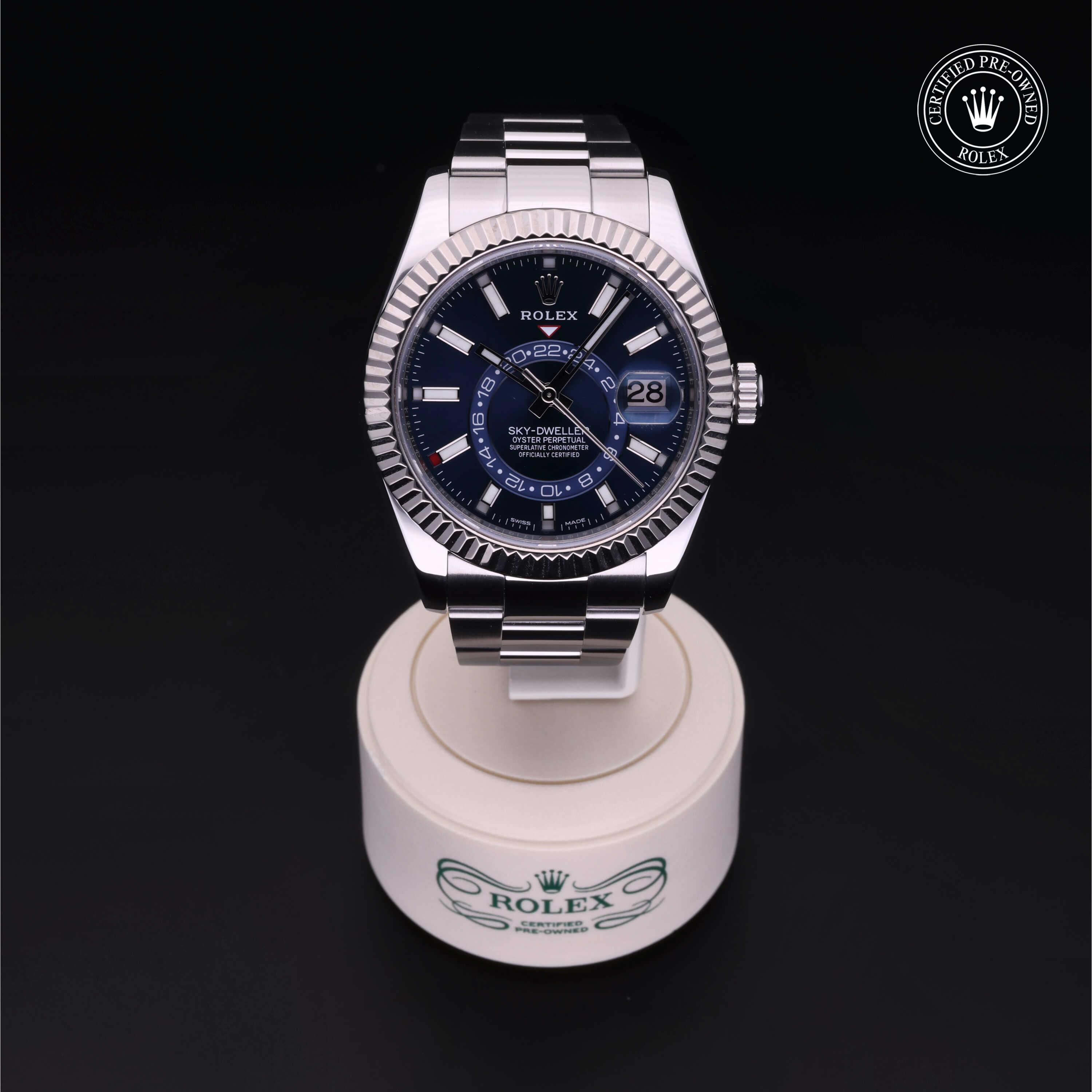 Rolex Certified Pre-Owned Watch Oyster Perpetual Sky-Dweller