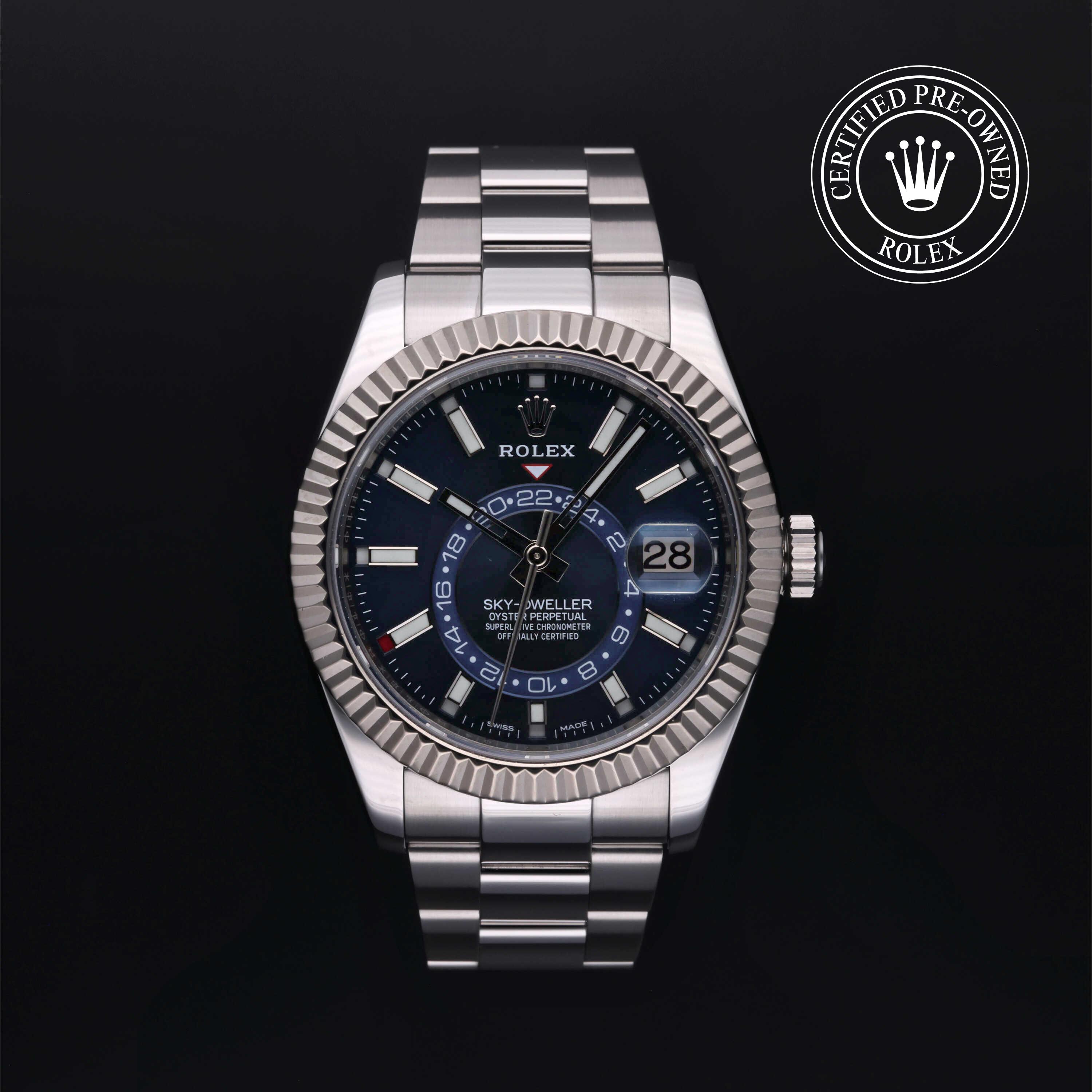 Rolex Certified Pre-Owned Watch Oyster Perpetual Sky-Dweller