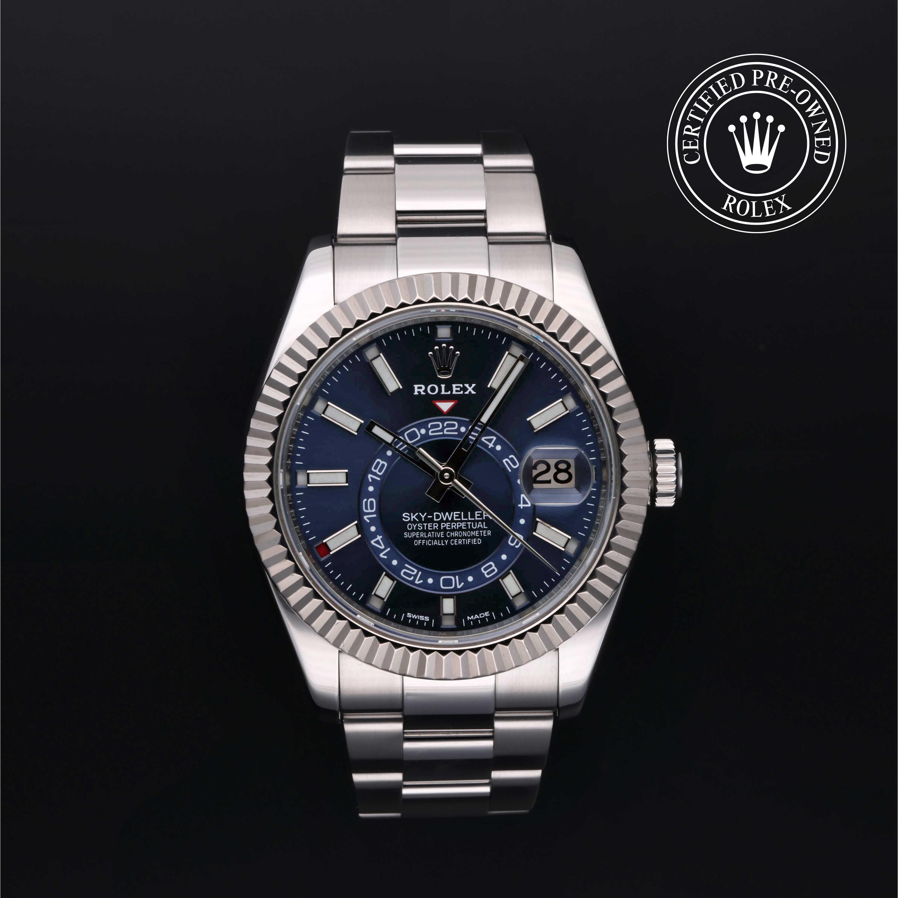 Rolex Certified Pre-Owned Watch Oyster Perpetual Sky-Dweller