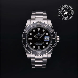 Rolex Certified Pre-Owned Watch Oyster Perpetual Submariner Date