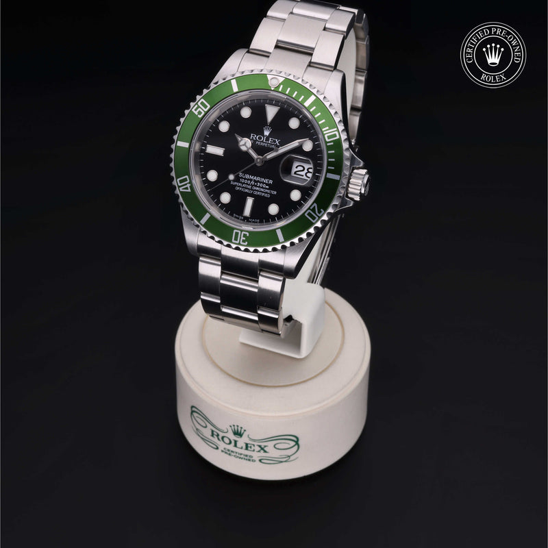 Rolex Certified Pre-Owned Watch Oyster Perpetual Submariner Date